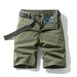 Men's Cotton Cargo Shorts – Relaxed Fit with Practical Pockets for Casual Summer Adventures