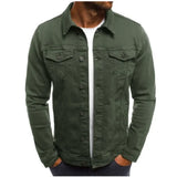 Men's Denim Jacket – Stylish Multi-Pocket Casual Wear for Versatile Outings