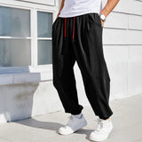 Men's Harem Pants – Cozy Loose Fit Cotton-Linen Trousers