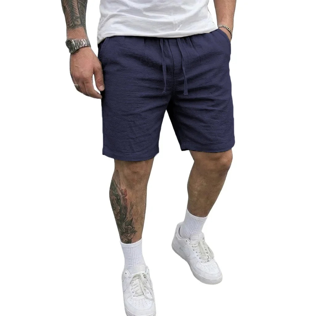 Men's Linen Shorts – Lightweight Casual Beachwear