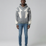 Men's Oversized Zip-Through Hoodie – Heavyweight 500gsm Loopback Cotton