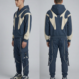 Men's Oversized Zip-Through Hoodie – Heavyweight 500gsm Loopback Cotton