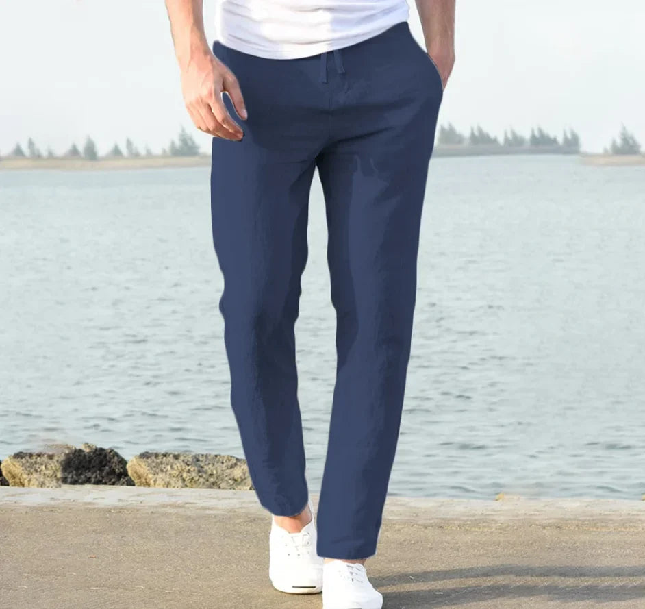 Men's Urban Joggers – Breathable Loose Fit Summer Trousers