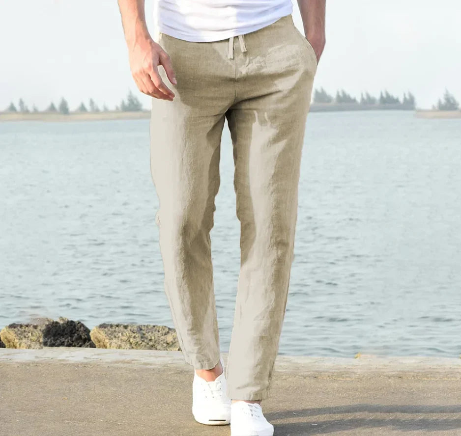 Men's Urban Joggers – Breathable Loose Fit Summer Trousers