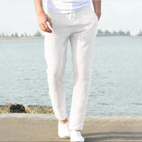 Men's Urban Joggers – Breathable Loose Fit Summer Trousers