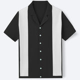Men's Vintage Knit Polo Shirt – Stylish Breathable Casual Wear
