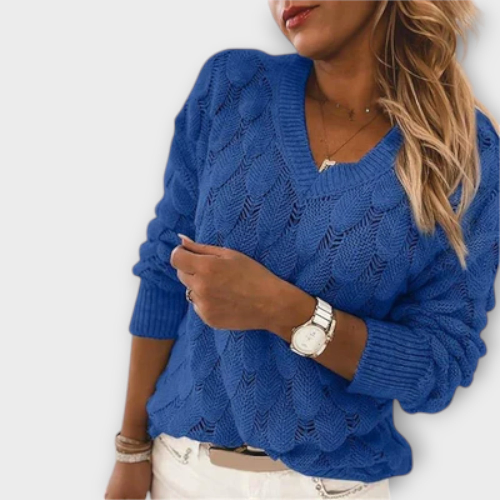 Noemier – tröja med v-ringning