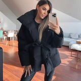 Julianna - Belted Luxe Puffer Jacket