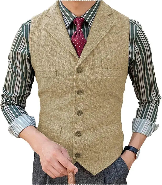 Suit Vest – Elegant Wool Design For Formal & Casual Occasions