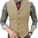 Suit Vest – Elegant Wool Design For Formal & Casual Occasions