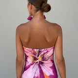 Luzzio- Orange Dress