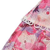 Cecilia | Strapless Floral Dress