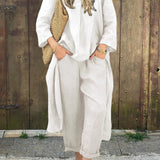 Women's Chic Comfortable Casual Two-Piece Day Set