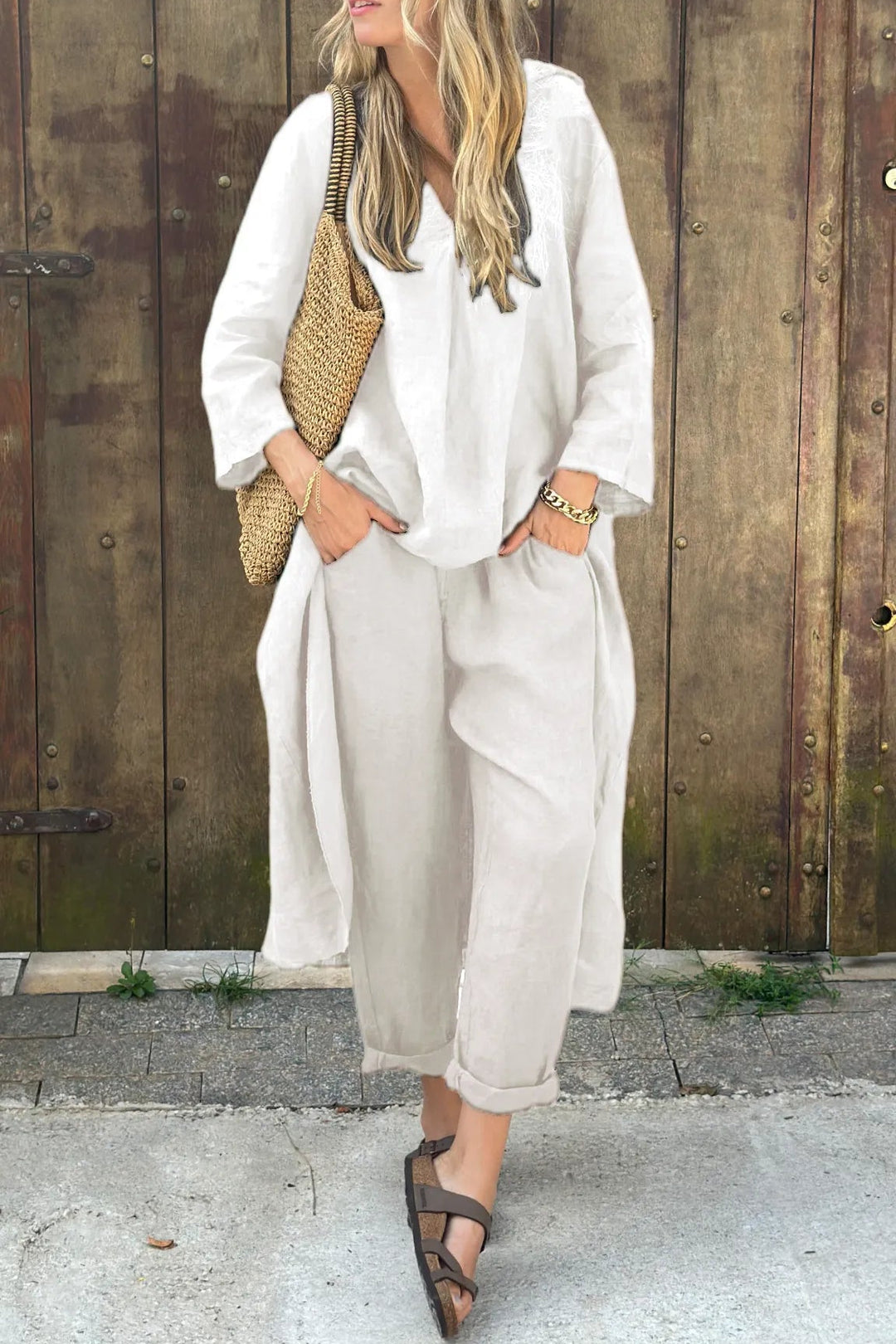 Women's Chic Comfortable Casual Two-Piece Day Set