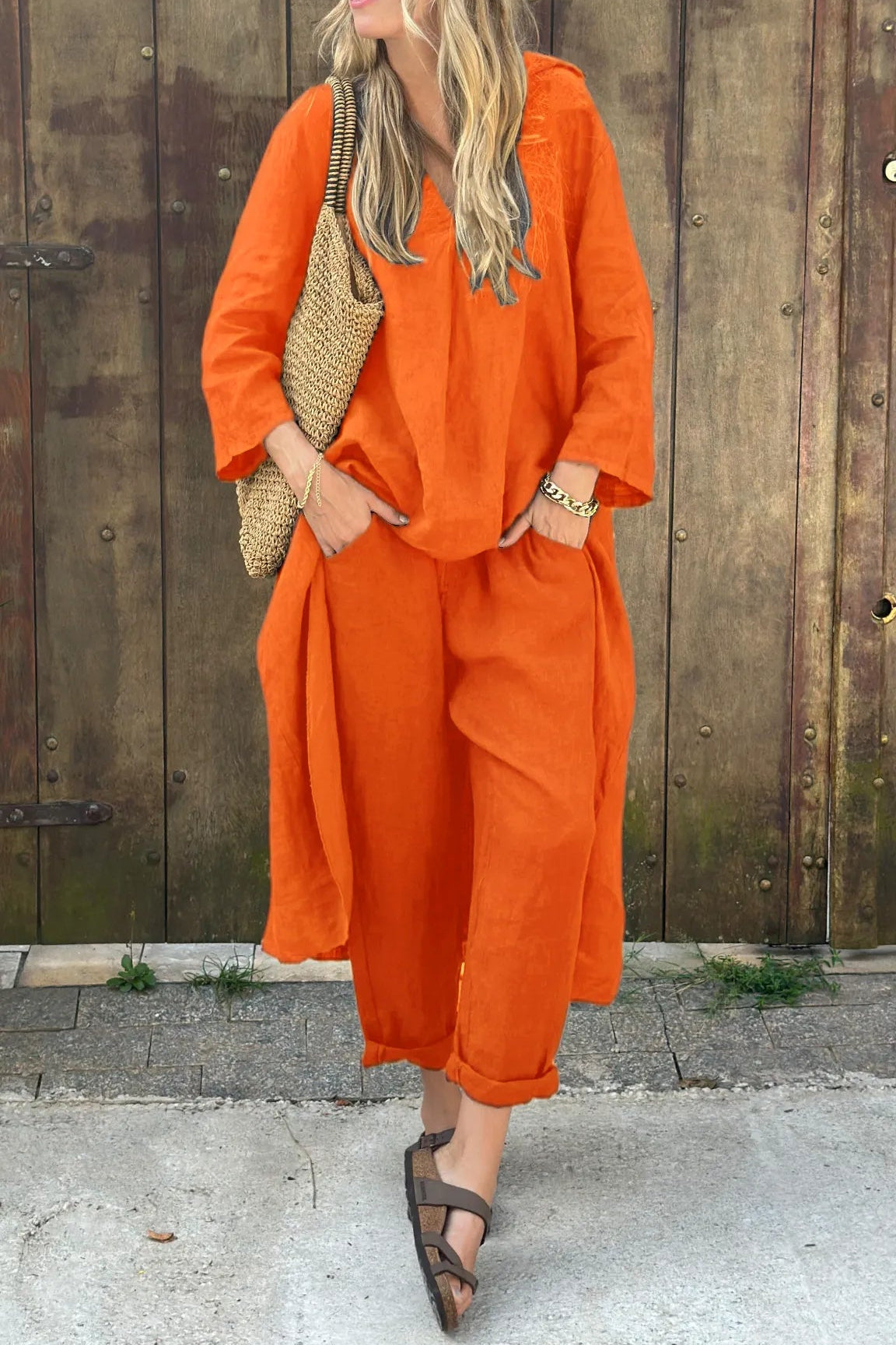 Women's Chic Comfortable Casual Two-Piece Day Set