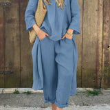 Women's Chic Comfortable Casual Two-Piece Day Set