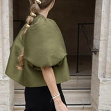 Women's Puff Sleeve Blouse – Chic Structured Design for Effortless Elegance