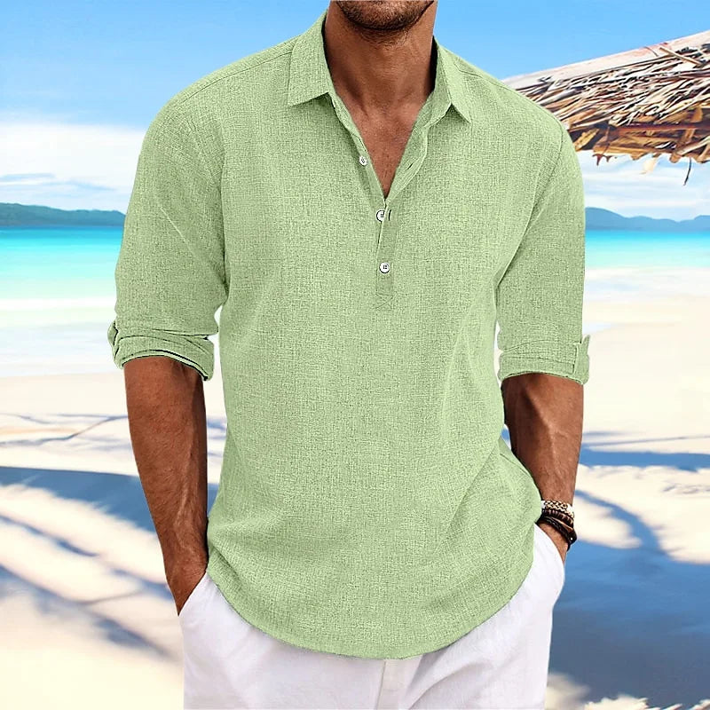Youth Casual Shirt – Breathable Loose Fit for Everyday Comfort