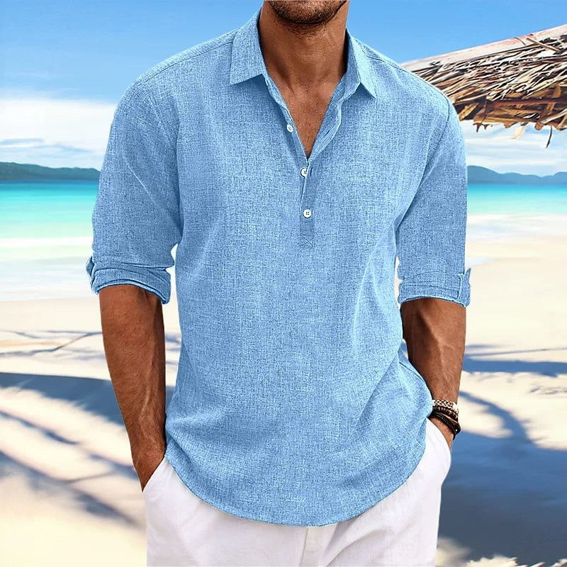 Youth Casual Shirt – Breathable Loose Fit for Everyday Comfort
