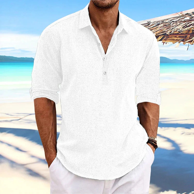 Youth Casual Shirt – Breathable Loose Fit for Everyday Comfort